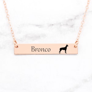 Great Dane Necklace, Dog Necklace, Great Dane Pendant, Pet Jewelry, Dog Charm, Pet Necklace, Dog Lover Gift, Great Dane Dog Charm