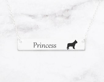 French Bulldog Necklace, French Bulldog Jewelry, Dog Lover Jewelry, Bulldog Pendant, Dog Pendant, Puppy Necklace