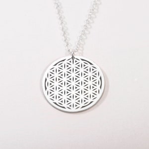Sacred Geometry Necklace, Geometry Jewelry, Geometric Jewelry, Circle Necklace