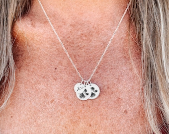 Personalized Paw Print Necklace • Actual Paw Print Necklace • Custom Pet Necklace • Dog Paw Necklace • Cat Paw Necklace • Paw Print Necklace