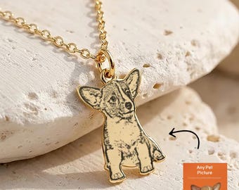 Custom Dog Silhouette Necklace: Your Personalized Pet Memorial Jewelry, Dog Pendant Charm