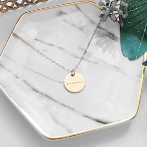 Mama Necklace • Necklace For Mom • Personalized Jewelry For Mother • Dainty Mommy Necklace