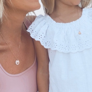 Mother Daughter Necklace • Mom Necklace • Mother Daughter Jewelry • Mother&#39;s Day Gift • Mother Daughter Jewelry Set • Heart Necklace
