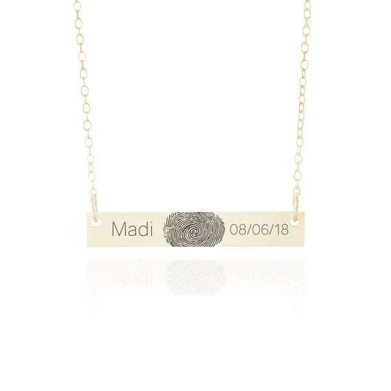 Baby fingerprint shop jewellery