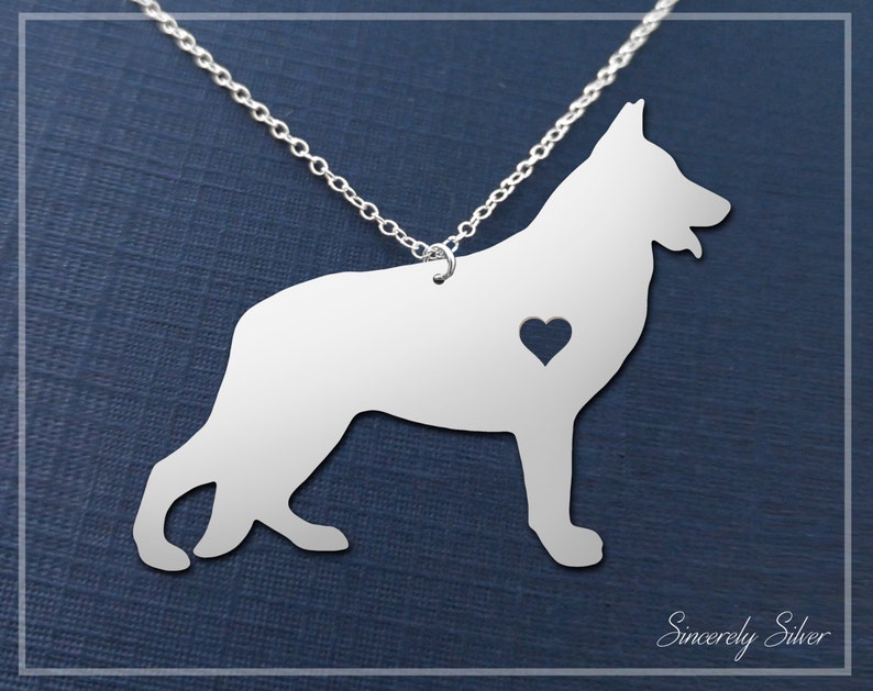 Shepherd Necklace German Shepherd Necklace Shepherd Pendant Etsy