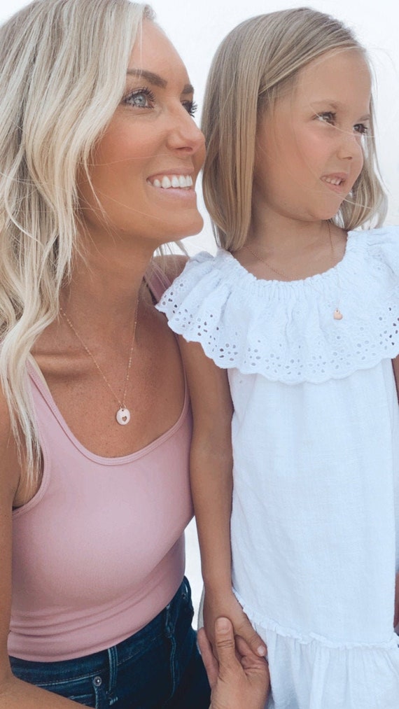 Mother Daughter Necklace Mom Necklace 