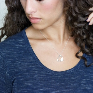 Miscarriage Necklace, Miscarriage Remembrance Necklace, Miscarriage Jewelry, Remembrance Jewelry, I Carry You In My Heart Necklace