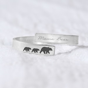 Wrap Ring • Mama Bear Ring • Ring For New Mom • Gift For New Mom