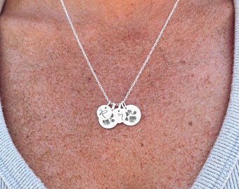 Je werkelijke huisdier ketting met pootafdruk • Ketting met pootafdruk • Aangepaste huisdierketting • Hondenpootketting • Kattenpootketting • Ketting met pootafdruk