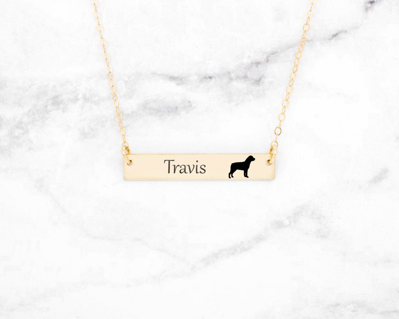 Puppy Necklace Dog Charm Rottweiler Lover Rottweiler Necklace Rottweiler Jewelry Pet Lover Charm Dog Pendant