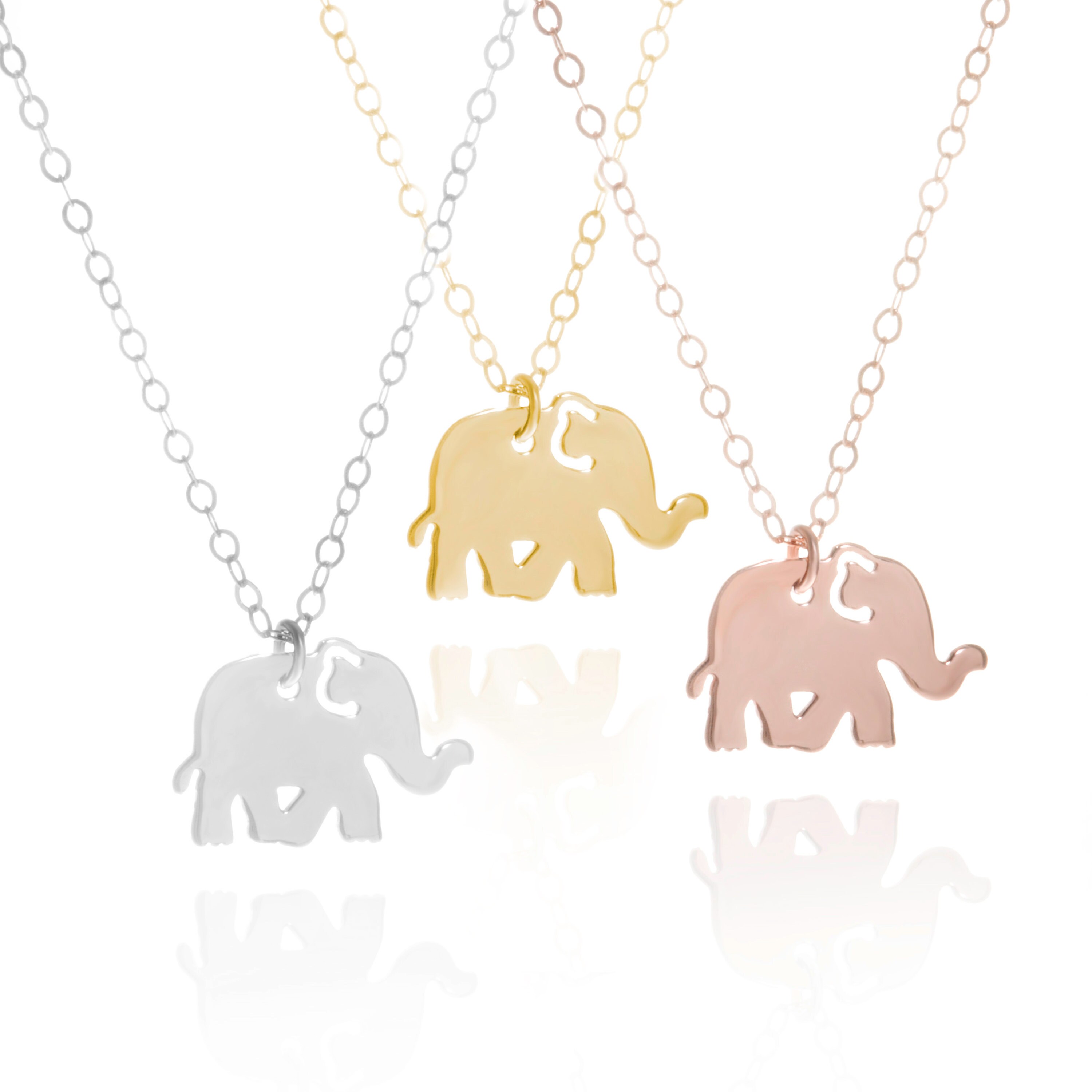 Jared shop elephant necklace