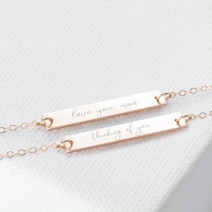 Actual Handwriting Bracelet • Custom Handwriting Bracelet Gold • Handwriting Bracelet Rose Gold • Handwriting Bracelet Silver