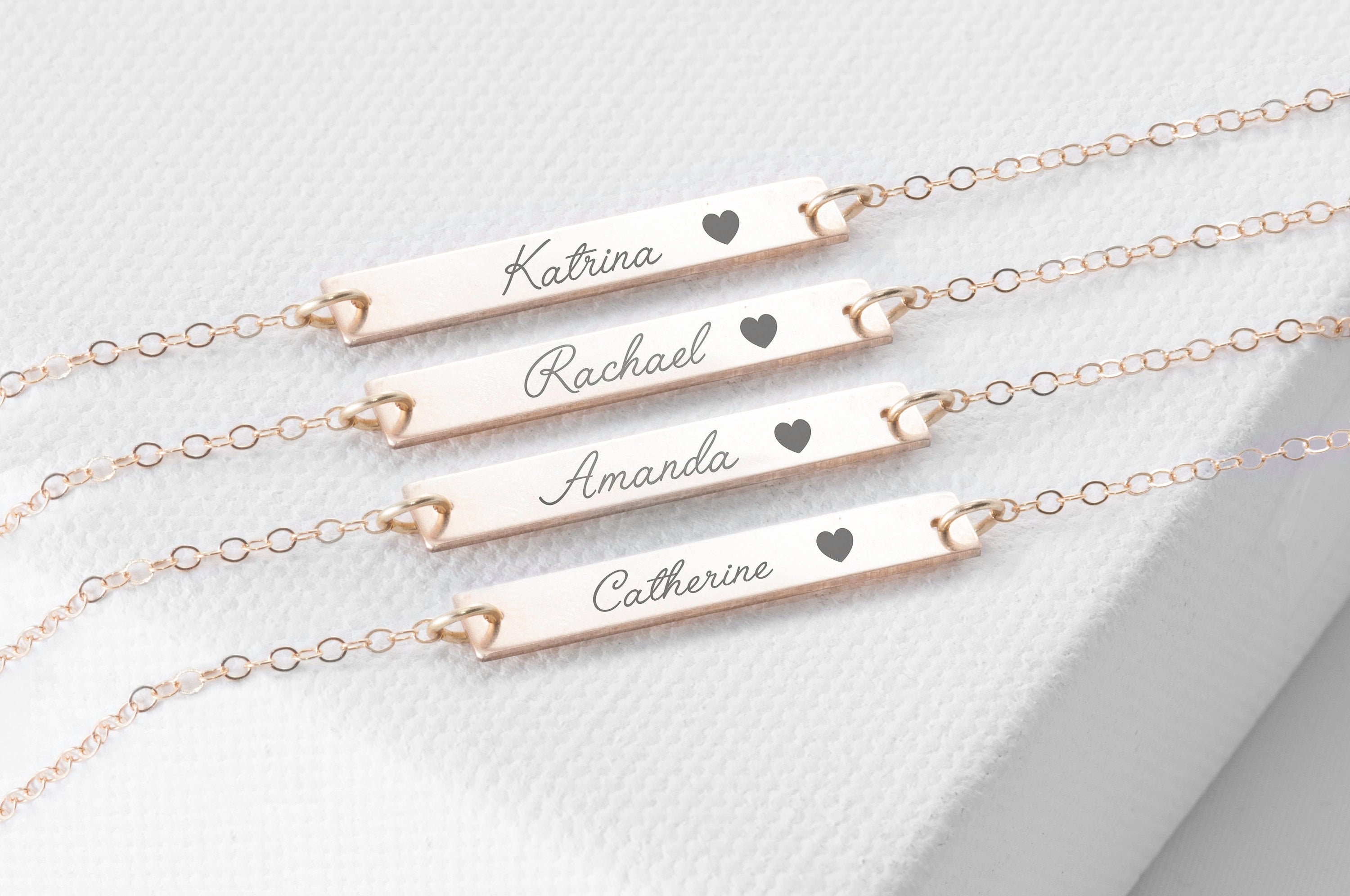 4PCS Couples Matching Heart Sister Bracelet Best Friend Long Distance  Bracelets | eBay