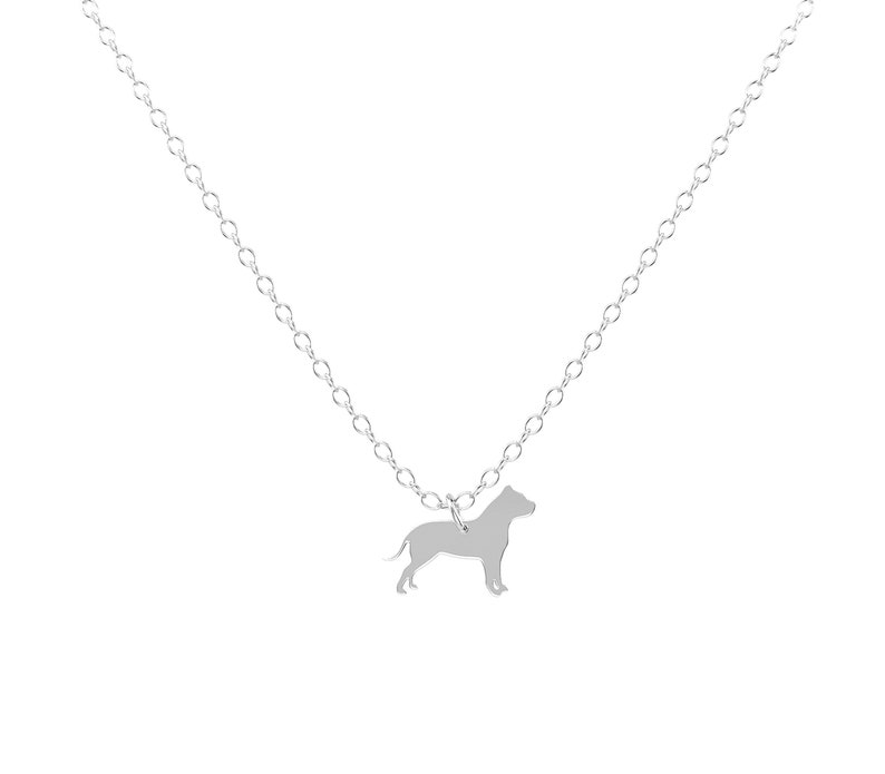 Pitbull Necklace Custom Dog Necklace Dog Necklace Dog Pendant image 7
