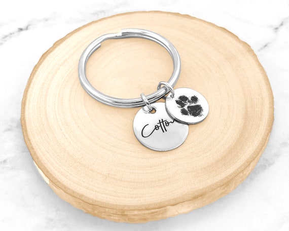 Paw/Photo Keychain - Louisiana Pet Crematory