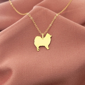 Pomeranian Necklace • Custom Dog Necklace • Dog Necklace • Dog Pendant
