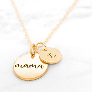 Custom Mother&#39;s Day Necklace • Personalized Mama Necklace • New Mom Necklace • Custom Mom Necklace • Gift For Mom