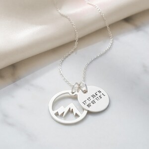 mountain necklace