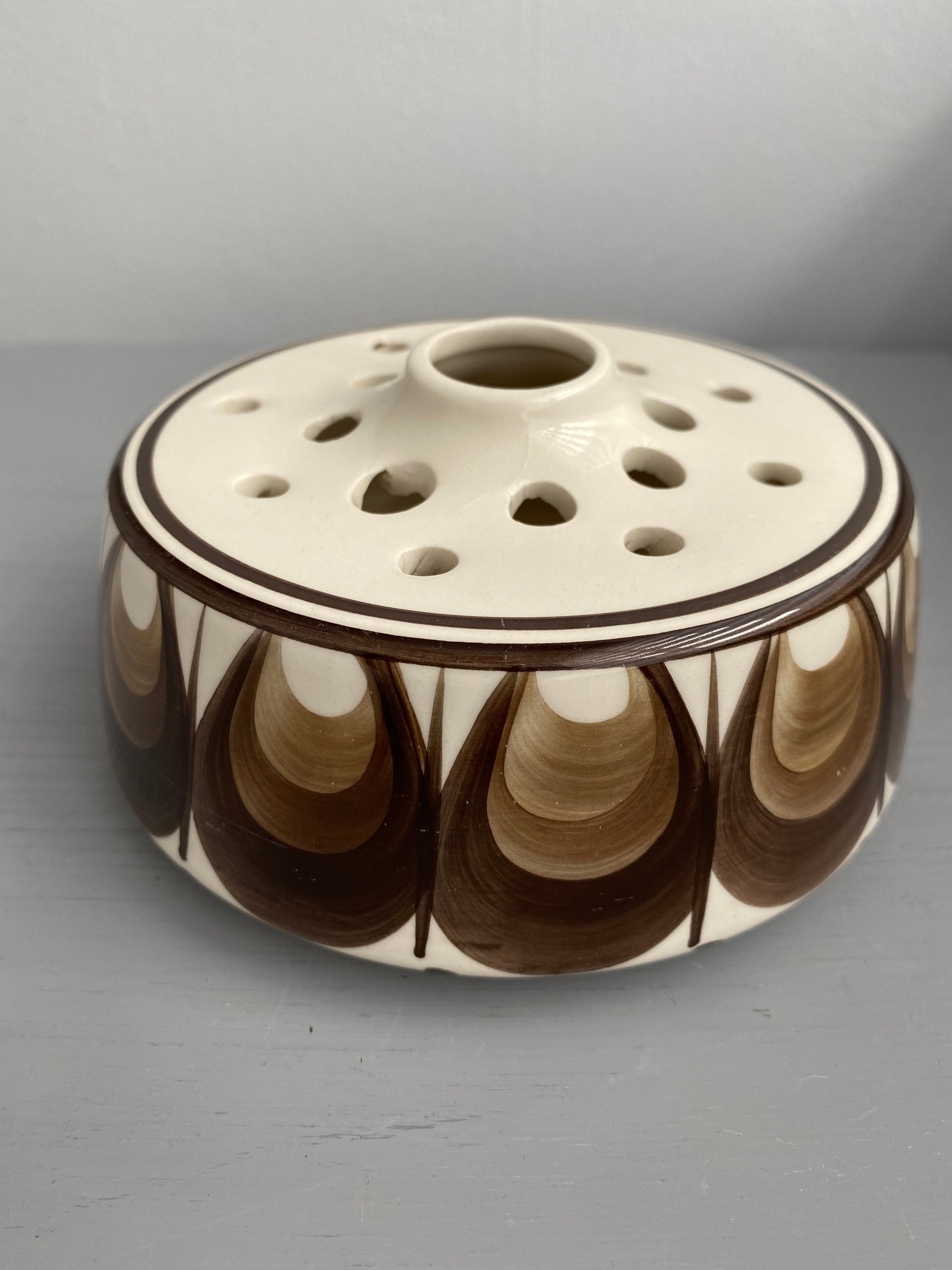 Vintage Jersey Pottery Posy Vase Etsy UK