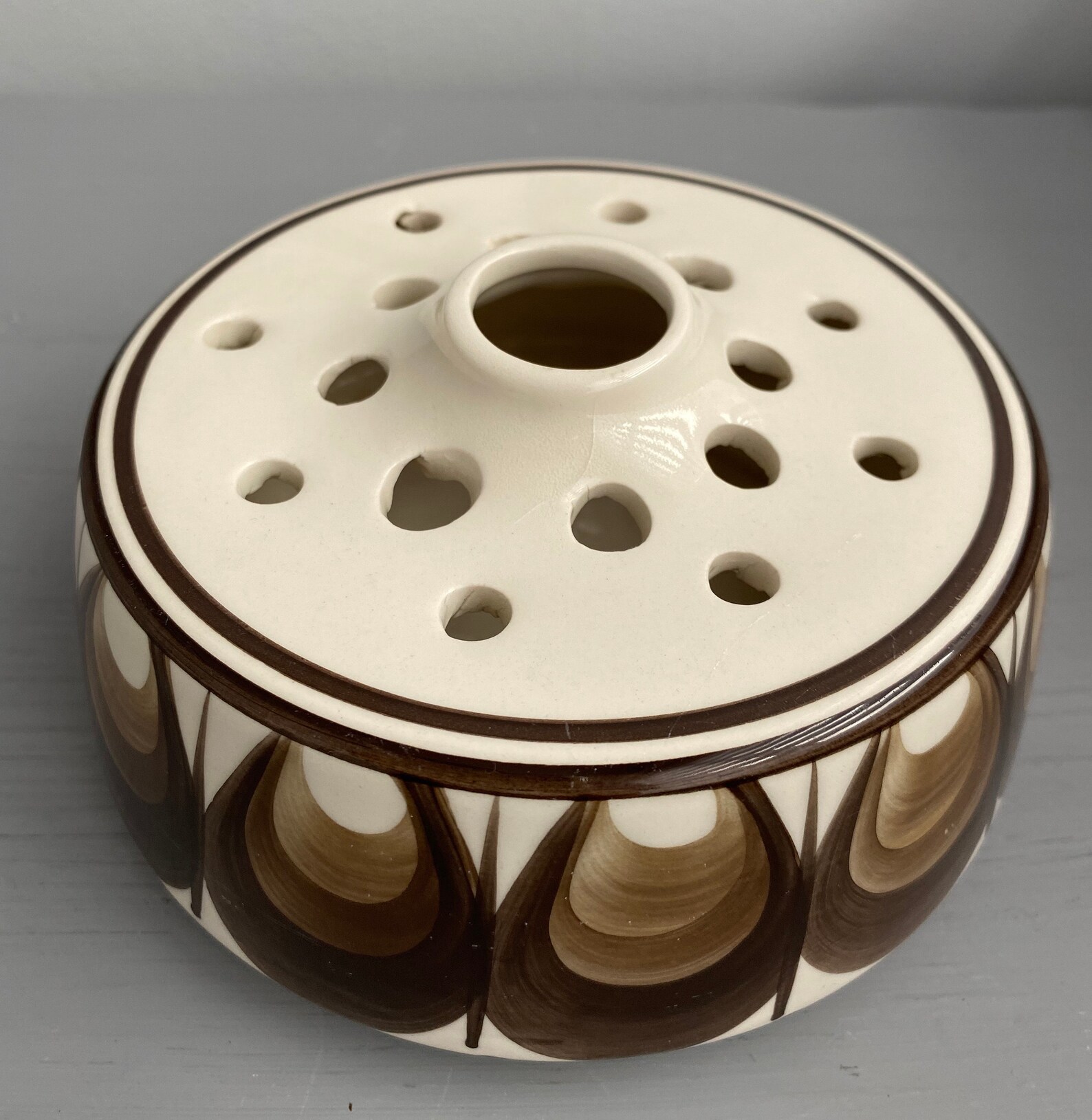 Vintage Jersey Pottery Posy Vase Etsy