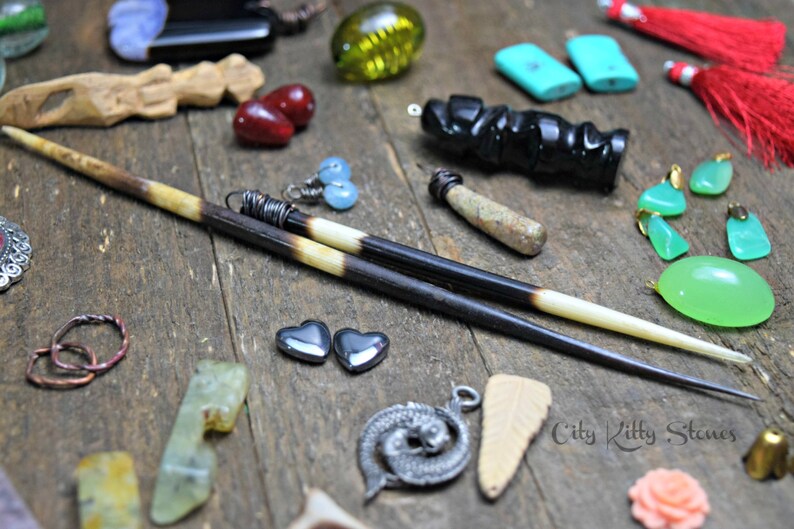 Destash Boho Jewelry Making Supplies Grab Bag Mixed Beads Etsy