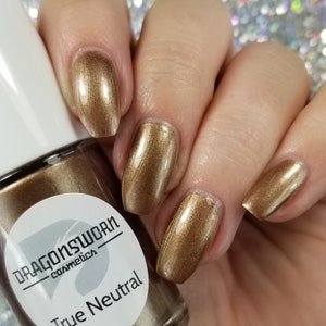 True Neutral - Handmade 10-Free Natural D&D Nail Polish