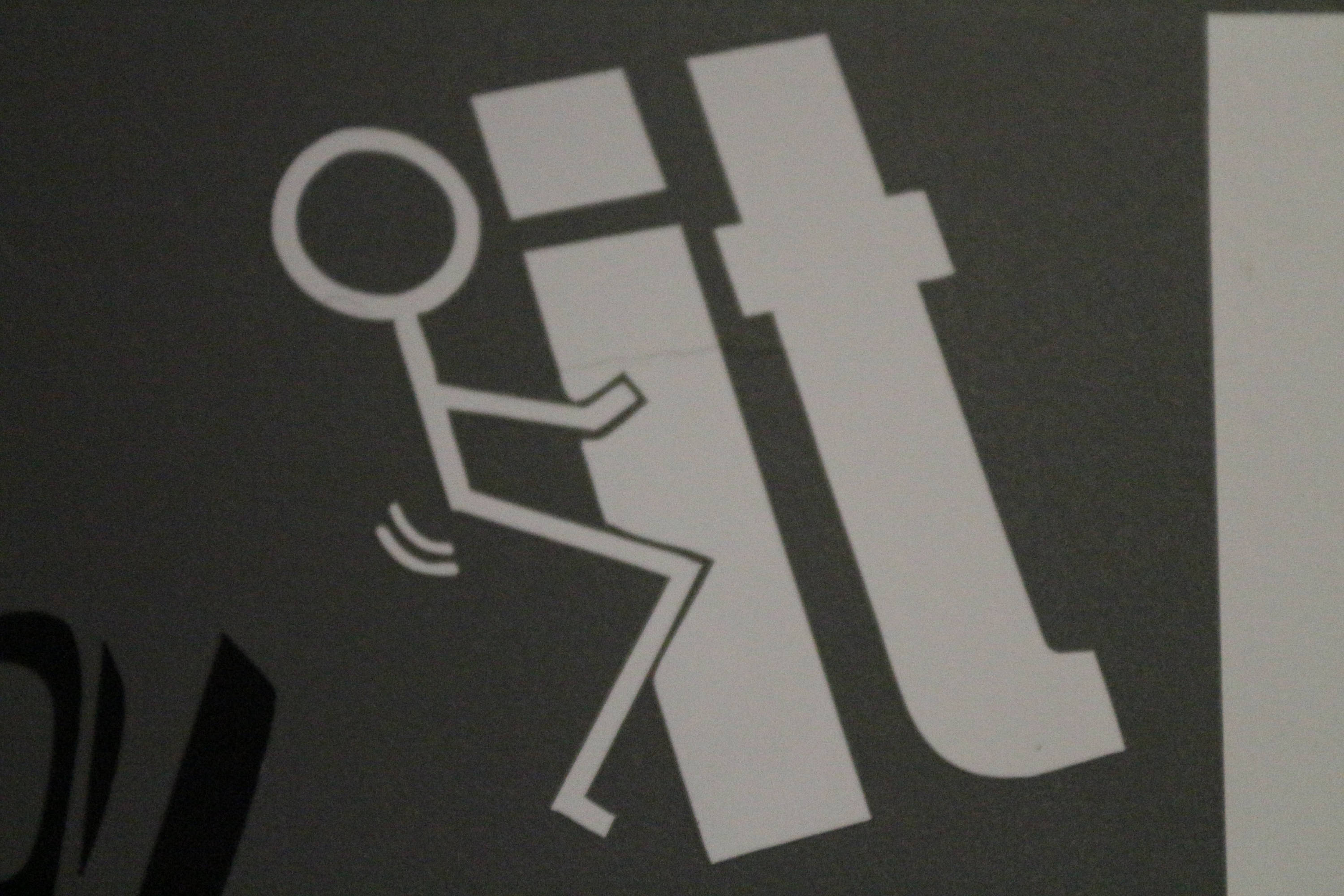 F It Stick Figure Decal Any Size Any Colors | Etsy