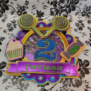 Candyland Cake Topper