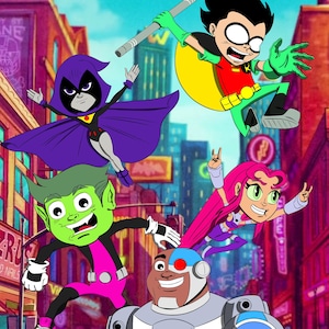 Teen Titans Go 11x17 Poster – Titans Together!