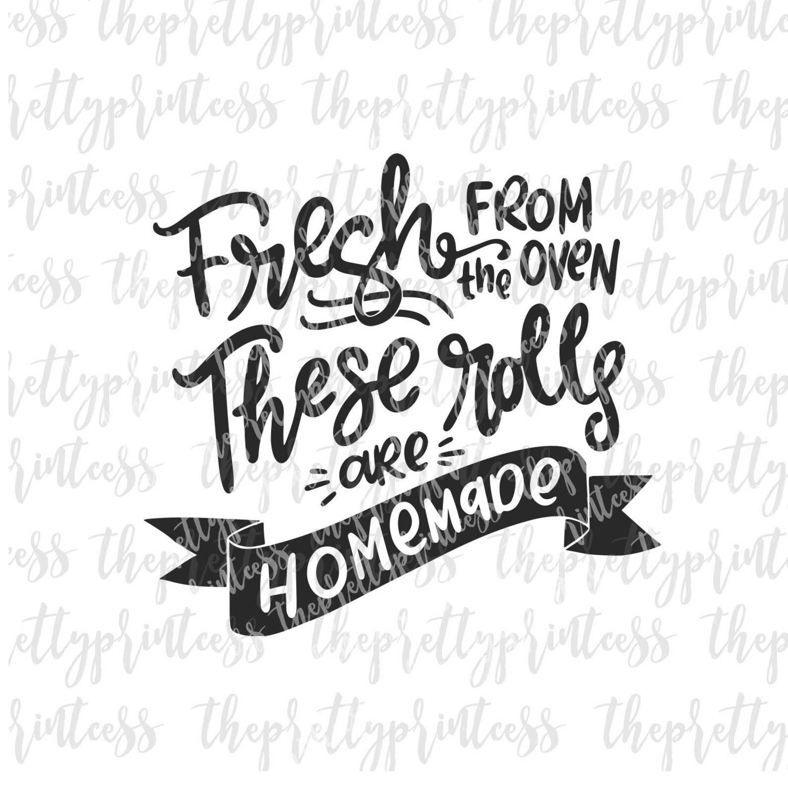 Fresh From the Oven These Rolls Are Homemade SVG Shirt Bun Etsy