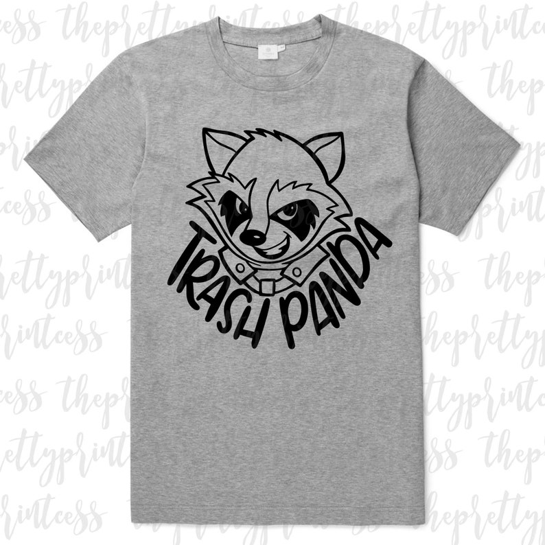 Download Rocket Trash Panda Guardians of The Galaxy SVG Cut File | Etsy