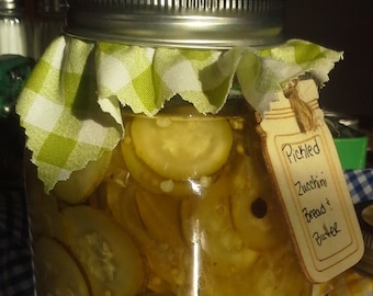 Bread & Butter Pickled Zucchini
