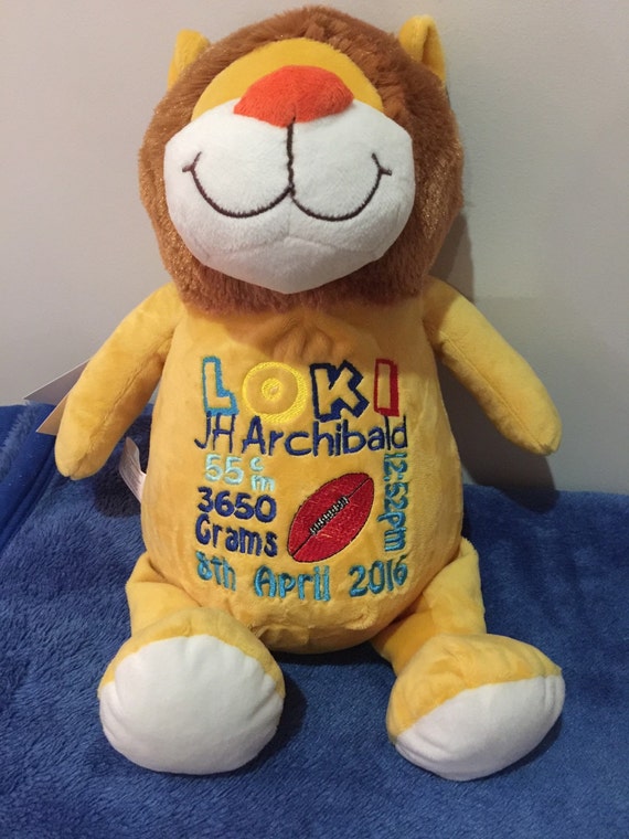 baby lion teddy