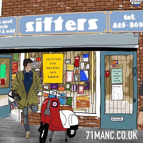 Oasis Sifters Mr Sifters Shakermaker Manchester Music Etsy UK