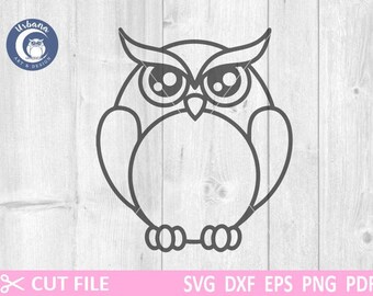 Download Owl Monogram Svg Etsy