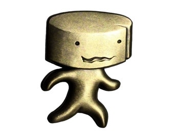 Stinky Cheese Man - Enamel Pin