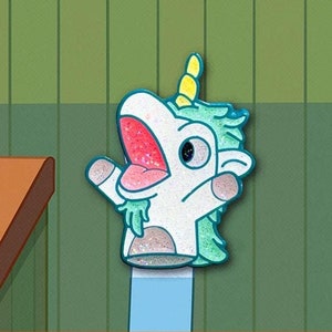 Pin de esmalte de unicornio