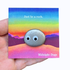 Everything Everywhere All At Once - Just be a Rock - A24 - Enamel Pin