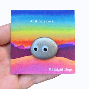 Everything Everywhere All At Once - Just be a Rock - Enamel Pin