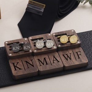 Custom Cufflinks, Groomsmen Gifts, Groomsmen Cufflinks Personalized, Cuff Links for Wedding Day, Groomsman Proposal Gift, Cufflinks for Men