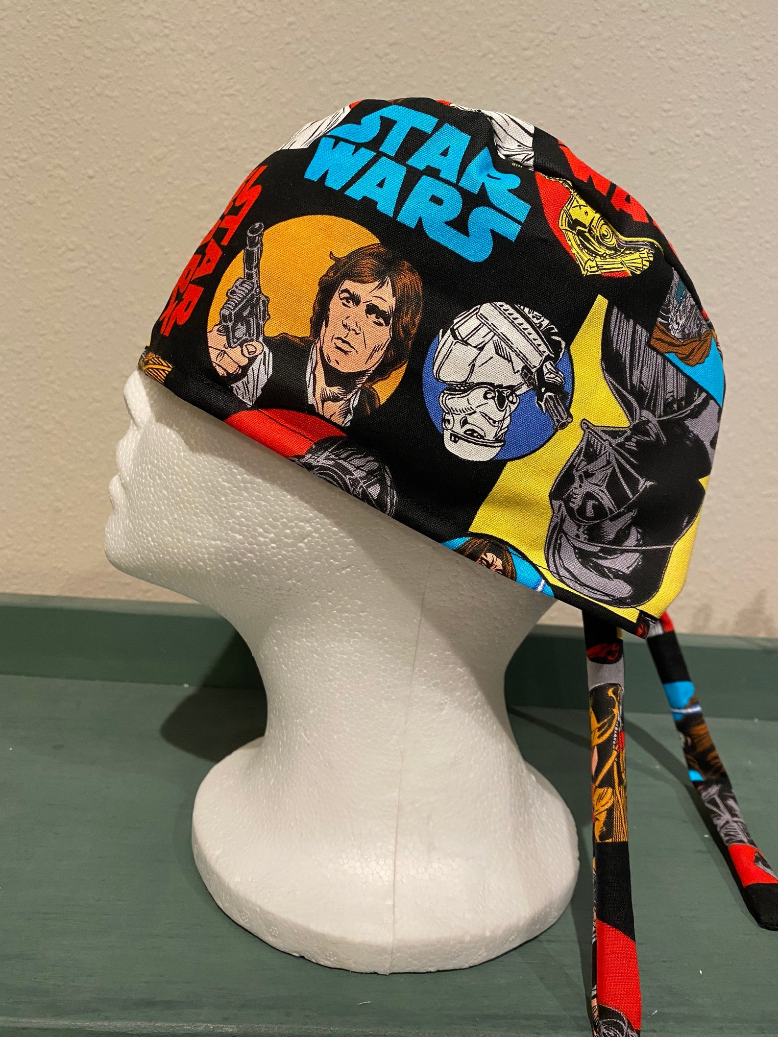 Star Wars Scrub Cap Retro Etsy