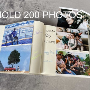 Album photo personnalisé avec pochettes, album pour bébé, ablum d'anniversaire, cadeau de première année image 8