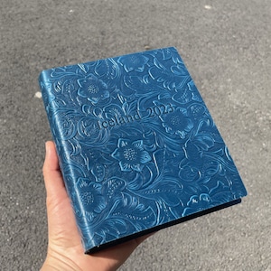Personalized Leather  4x6 Photo Album with Pockets,Album for 100/200/300 Photos ,Valentine&#39;s Day Gift ,Mother&#39;s Day,Gift for Her