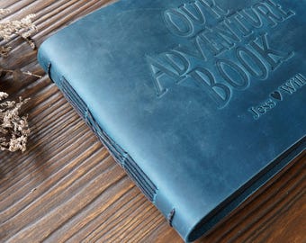 Personalized Our Adventure Book Photo Album Scrapbook Journey Journal Christmas Gift Anniversary Gift
