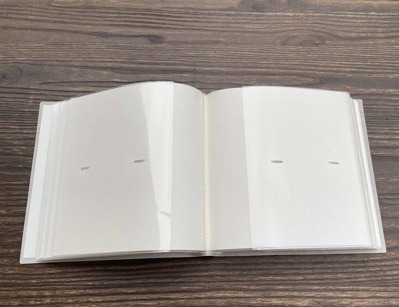 Gepersonaliseerd lederen 4x6 fotoalbum met pockets jubileumcadeau voor hem en haar afbeelding 10