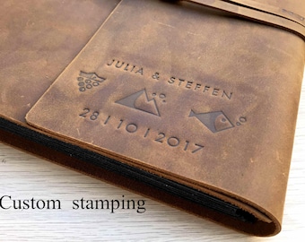 Personalized Stamping or laser engraving/stamp personalized LOGO or  Add sheets of papers