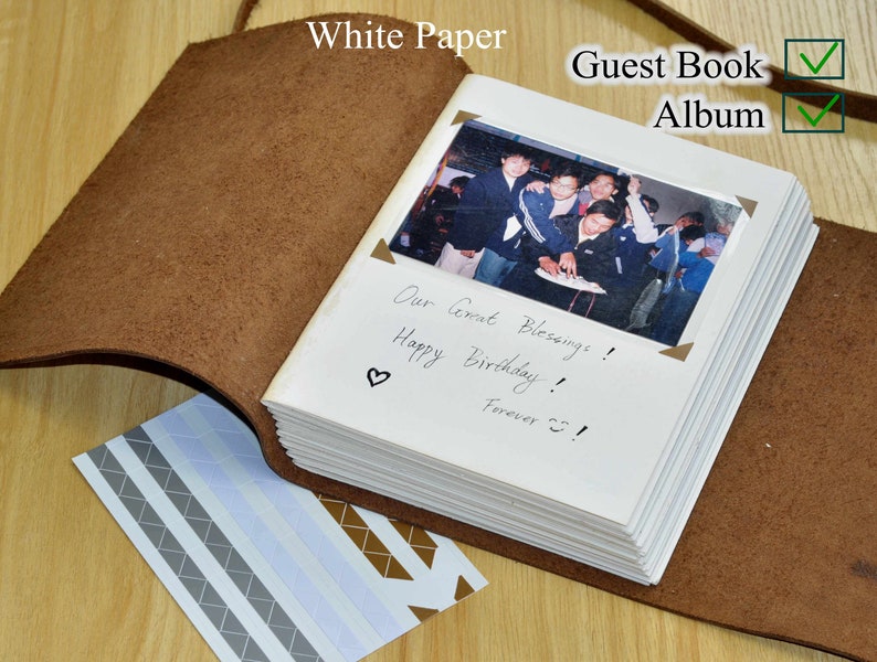 Wedding Guest Book Photo Album Custom Wedding Photo Album Etsy