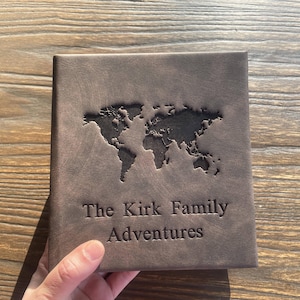 Personalized Photo Album,Adventure album ,Family Album, Our Adventure Book,Anniversary Gift