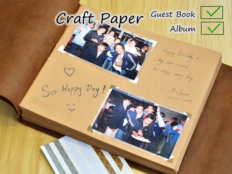 Wedding Guest Book Photo Album Custom Wedding Photo Album Etsy