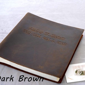 Personalized Leather  4x6 Photo Album with Pockets,Christmas Gift, Valentine&#39;s Day Gift, Mother&#39;s Day Gift, Father&#39;s Day Gifts